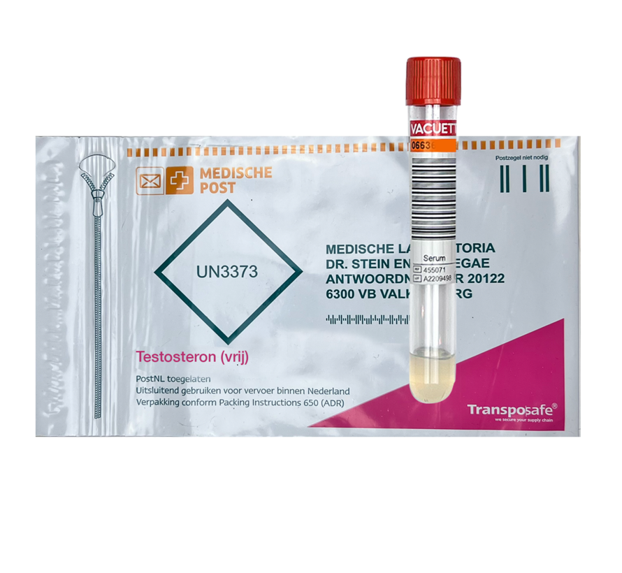 Bloedonderzoek Testosteron  LCMS/MS