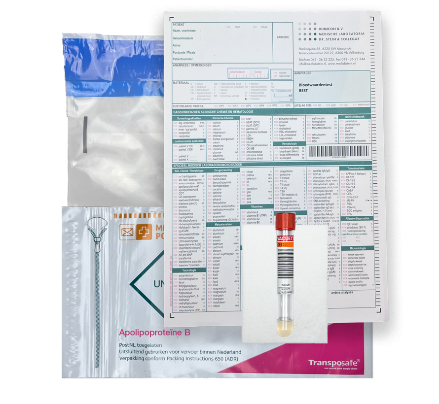 Apolipoproteine B (ApoB) - en LPA