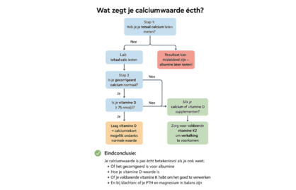 Waarom alleen calcium meten je meer kwaad dan goed kan doen