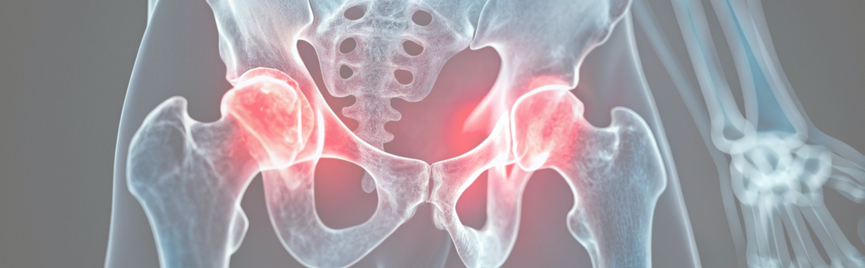 Ik had geluk dat ik mijn heup brak