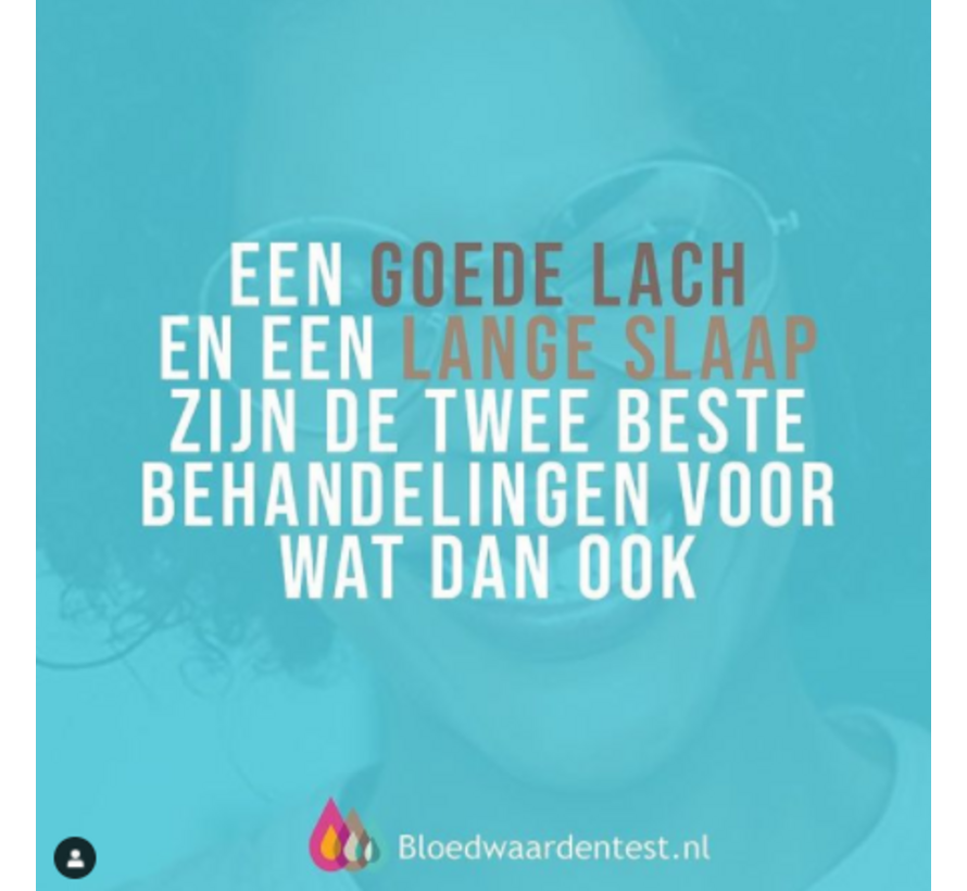 Melatonine uit speeksel