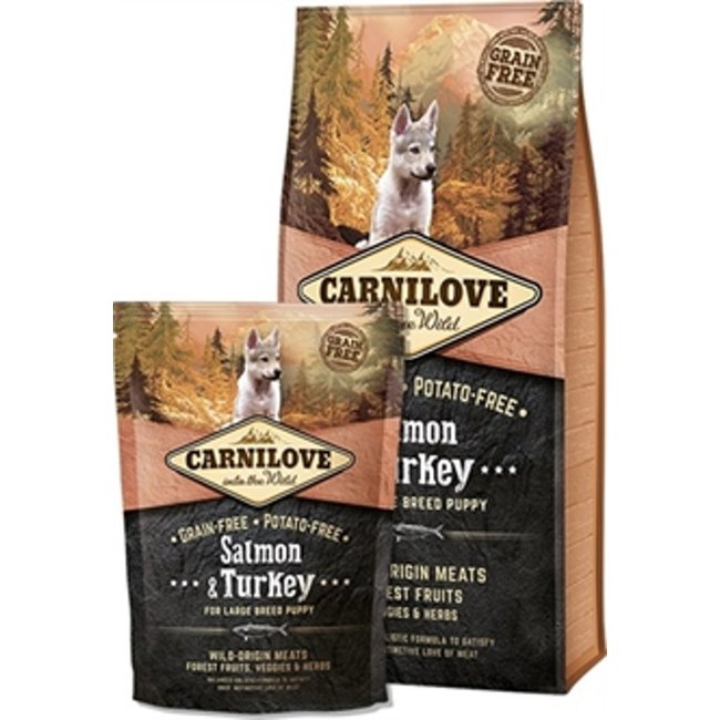 Carnilove Salmon & Turkey Puppy Large Breed 1,5 kg