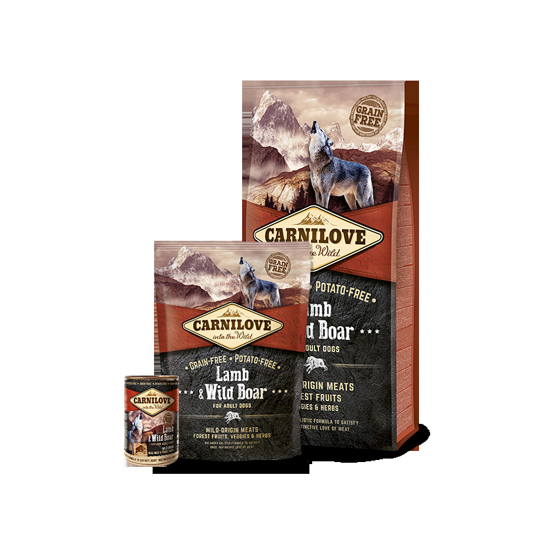 Carnilove Lamb & Wild Boar 12 kg