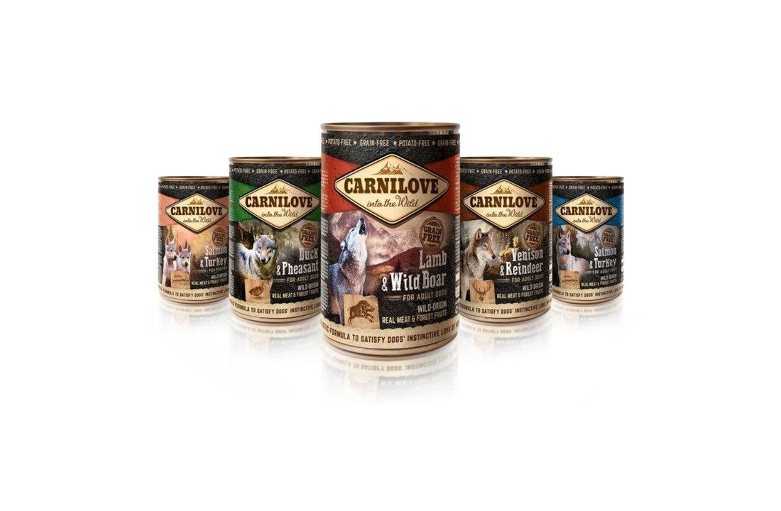 Carnilove blikvoeding Lam & Wild Zwijn 400 gr