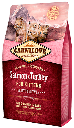 Carnilove Salmon & Turkey Kittens 2 kg