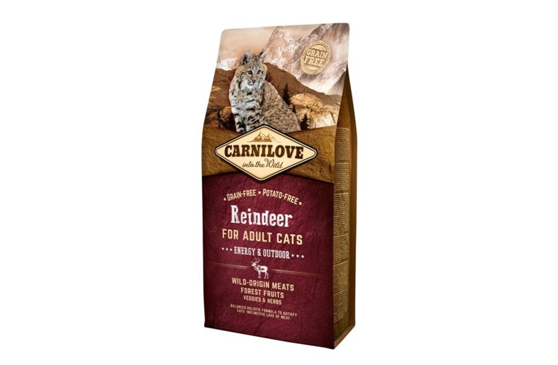 Carnilove Reindeer Energy/outdoor 6 kg