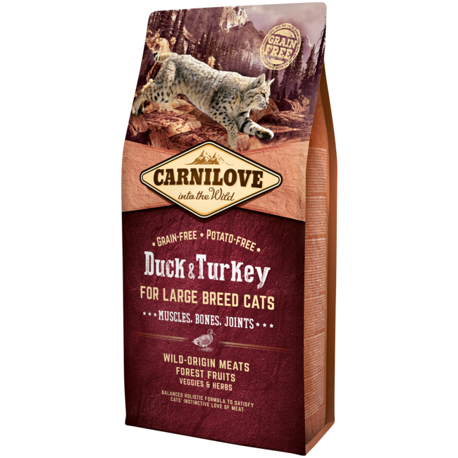 Carnilove Duck & Turkey Large breed 6 kg