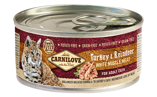Carnilove BlikvoerTurkey & Reindeer 100 gr