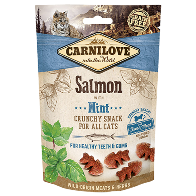 Carnilove kattensnacks crunchy - Zalm met munt
