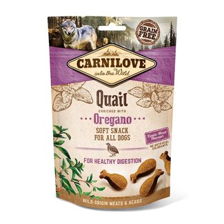 Carnilove Carnilove Soft Snack Quail with Oregano 200gr