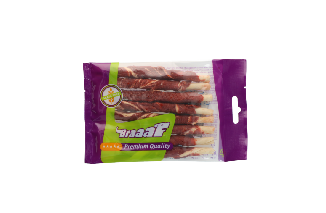 Braaaf Rollsticks 12 cm lamb and fish