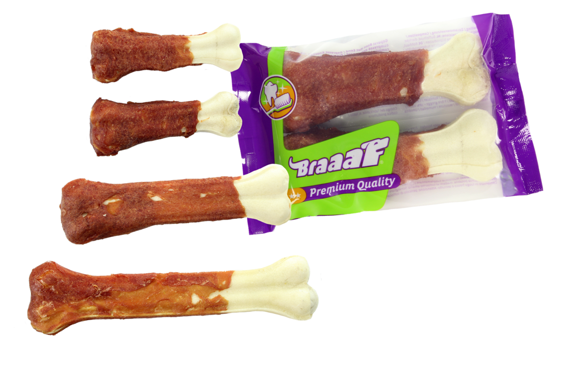 Braaaf Geperst Been Eend 25 cm