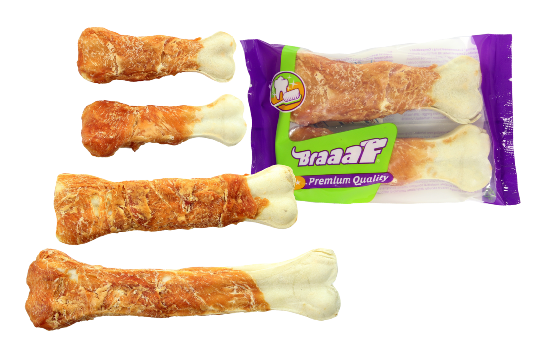 Braaaf Geperst Been Kip 25 cm