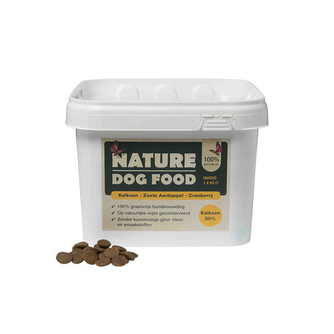 Nature Dog Food Kalkoen en Cranberry