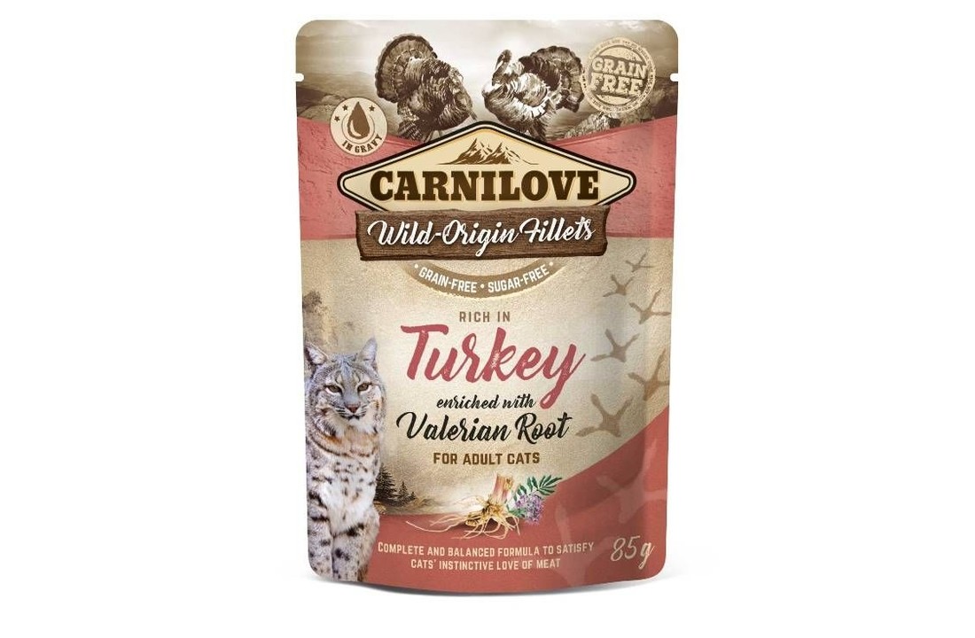 Carnilove pouch voor de kat - Kalkoen