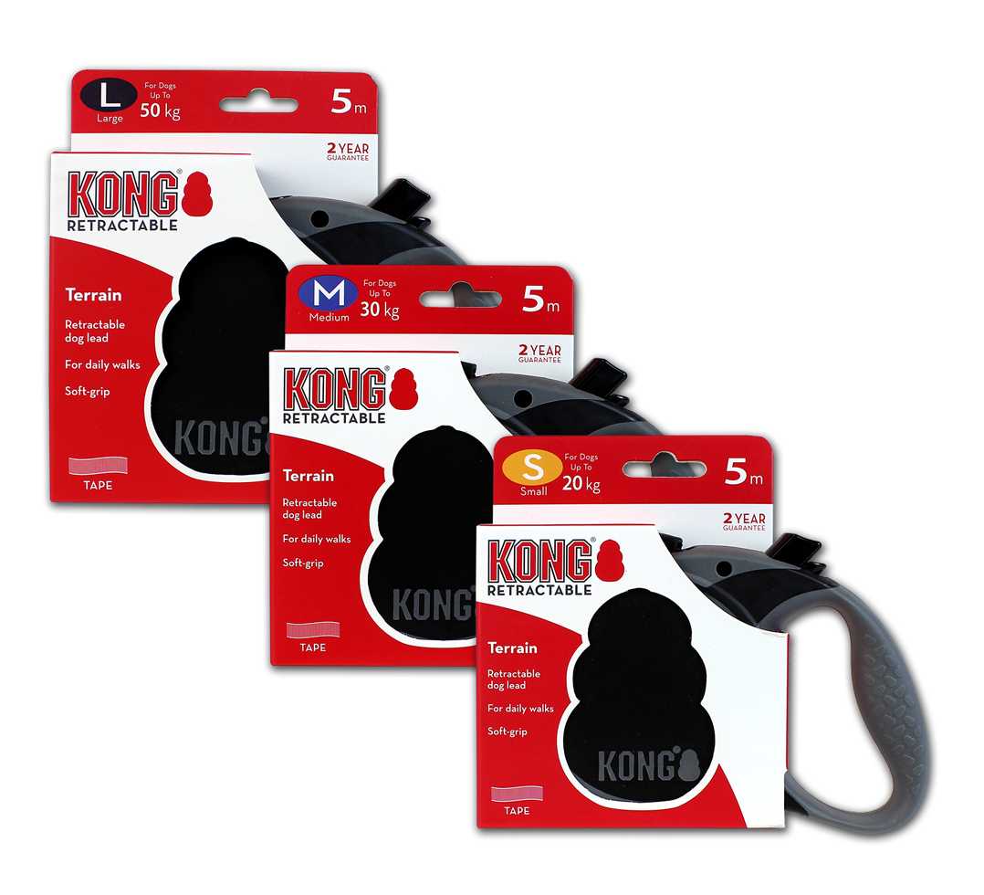 KONG Rollijn Terrain 5M - Zwart