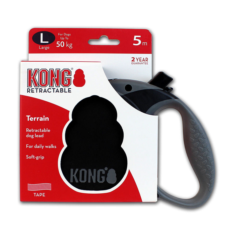 KONG Rollijn Terrain 5M - Zwart