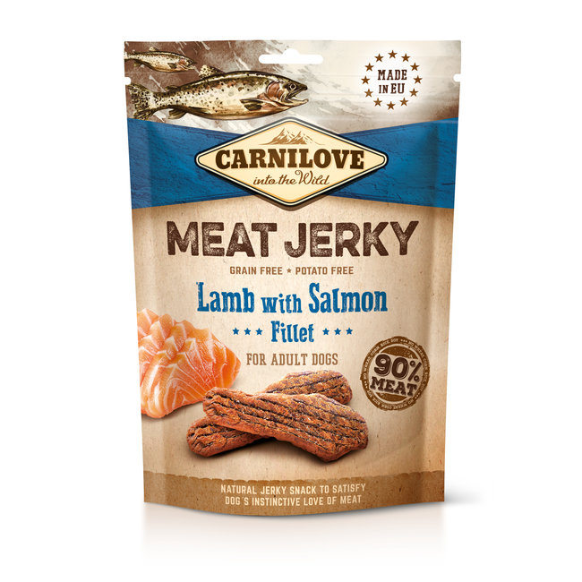 Carnilove Meat Jerky Lamb with Salmon