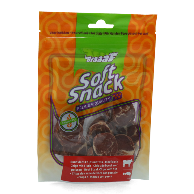 Braaaf Beef Steak Chips - Rund en vis