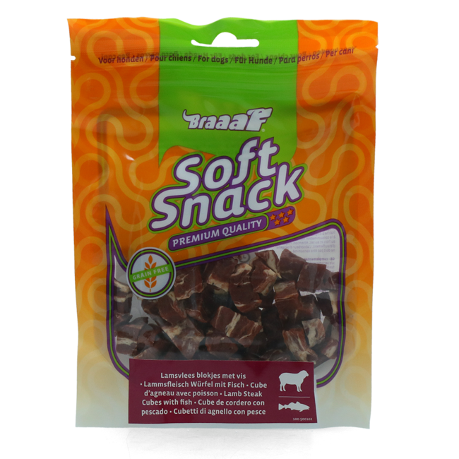 Braaaf Lamb Steak Cubes - Lam en vis