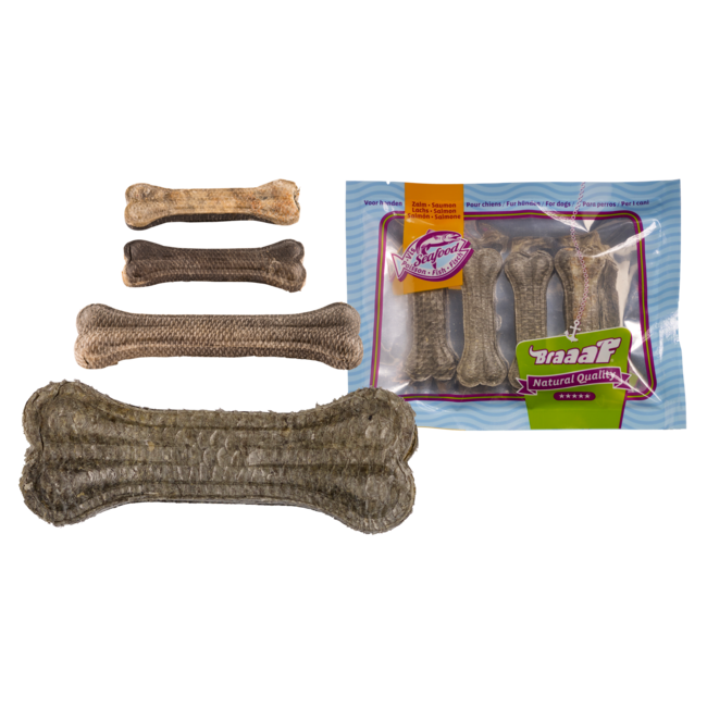 Braaaf Geperst Zalmhuid Bot 2st