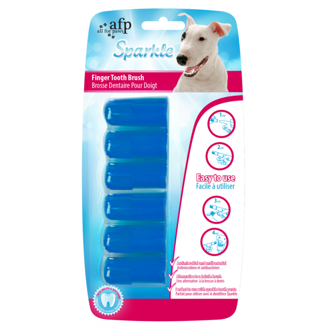 AFP Sparkle Finger Brush (6 pack)