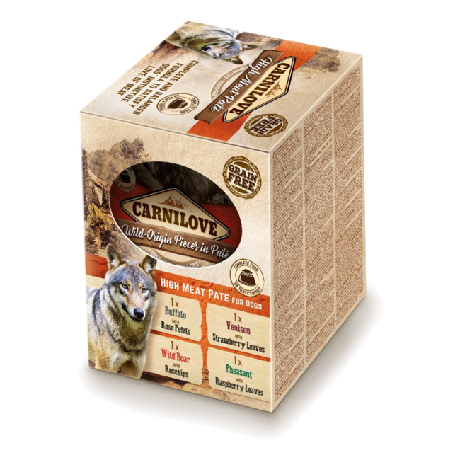 Carnilove Dog Pouch Multipack (4 x 300 gr)