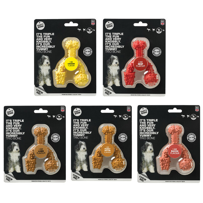 Tasty Bone Trio Toy