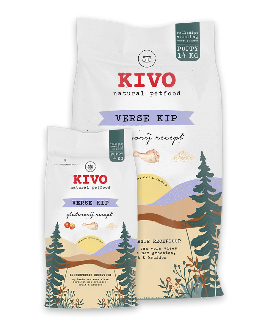 Kivo Verse Kip Puppy - Glutenvrij