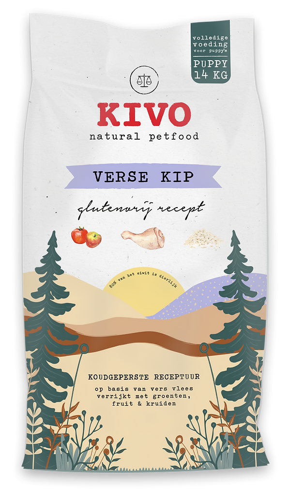 Kivo Verse Kip Puppy - Glutenvrij