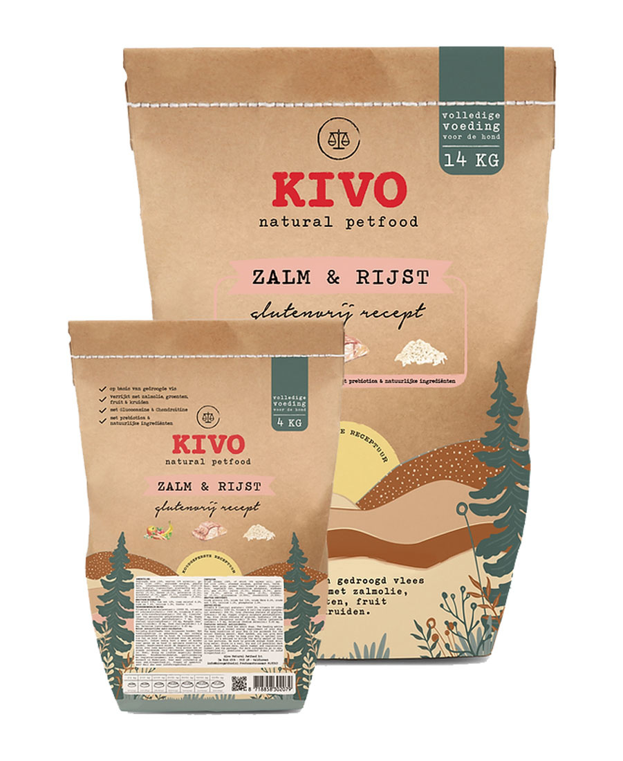 Kivo Zalm & Rijst - Glutenvrij