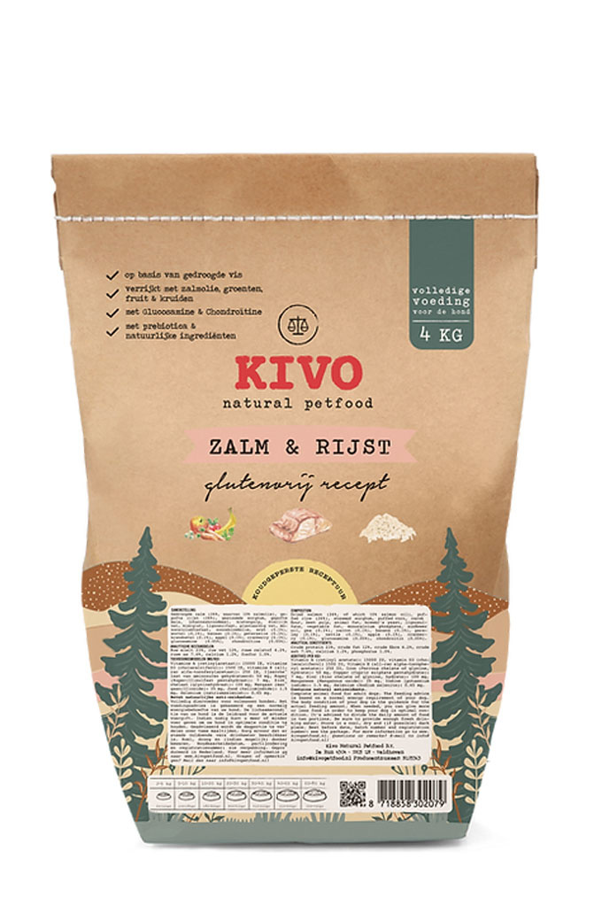 Kivo Zalm & Rijst - Glutenvrij