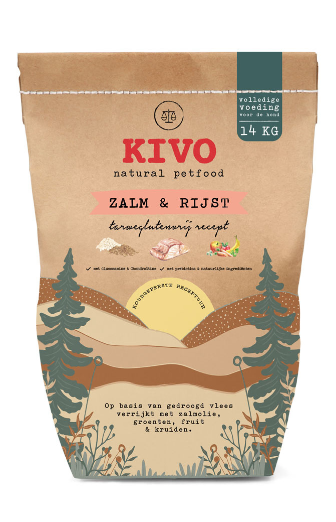 Kivo Zalm & Rijst - Glutenvrij