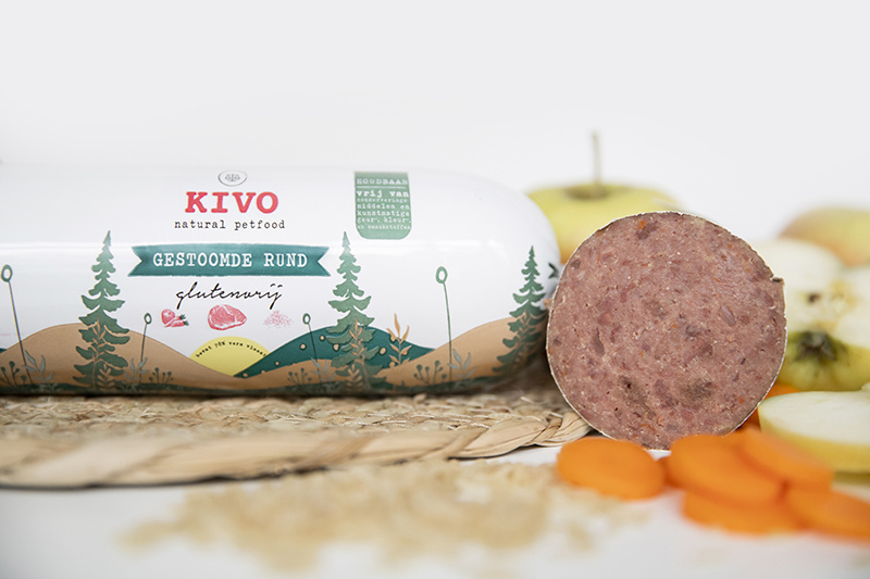 Kivo Gestoomde Rund 600gr