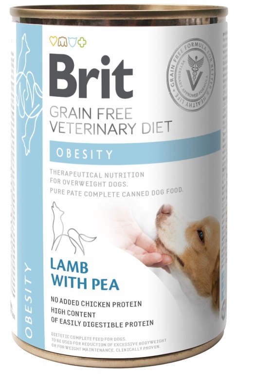 Brit Veterinary Diet Obesity Lamb & Pea