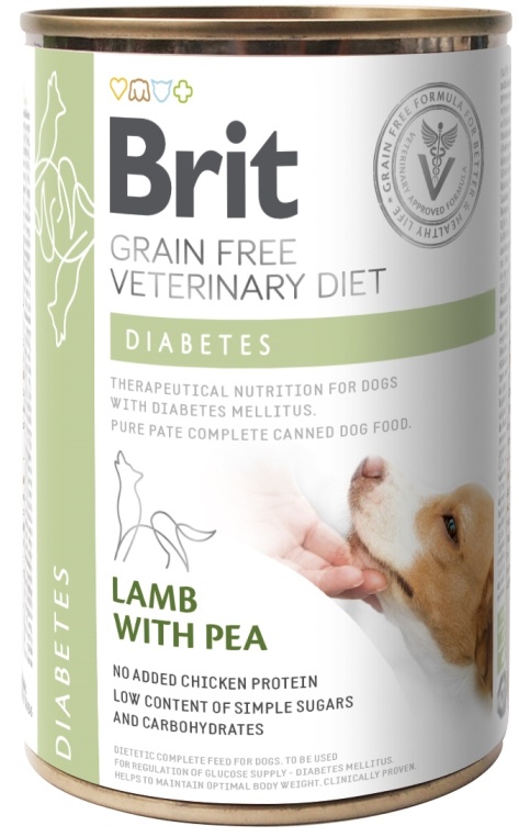 Brit Veterinary Diet Diabetes Turkey & Pea