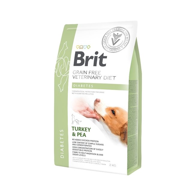 Brit Veterinary Diet Diabetes Turkey & Pea