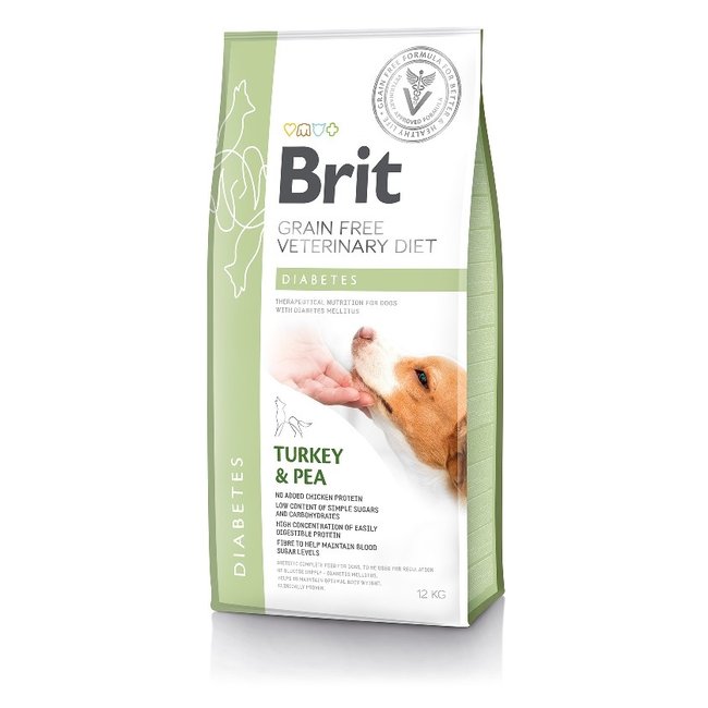 Brit Veterinary Diet Diabetes Turkey & Pea