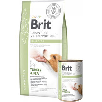 Brit Brit Veterinary Diet Diabetes Turkey & Pea