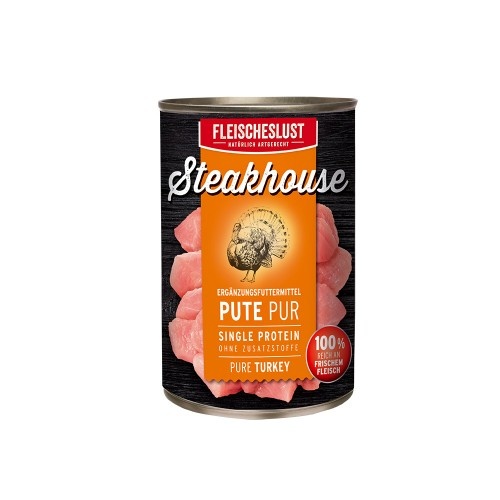 Steakhouse Blik Puur Kalkoen 400gr