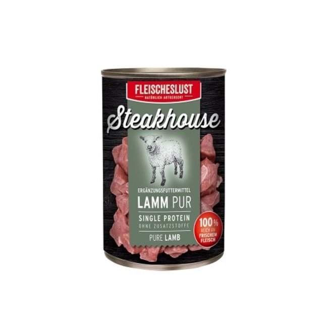 Steakhouse Blik Puur Lam 6 x 400g