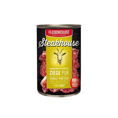 Steakhouse Blik Puur Geit 400 gr