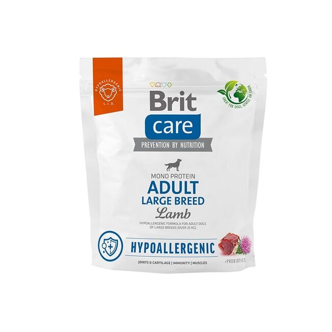 Brit Care Dog Hypoallergenic Adult Large Breed - Lam