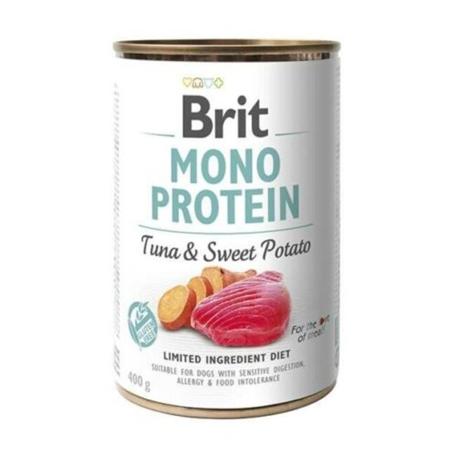 Brit Mono Protein Tuna & Sweet Potato 6 x 400 gram