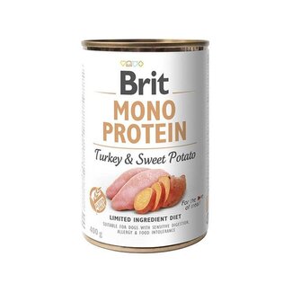 Brit Brit Mono Protein Turkey & Sweet Potato 400 gram
