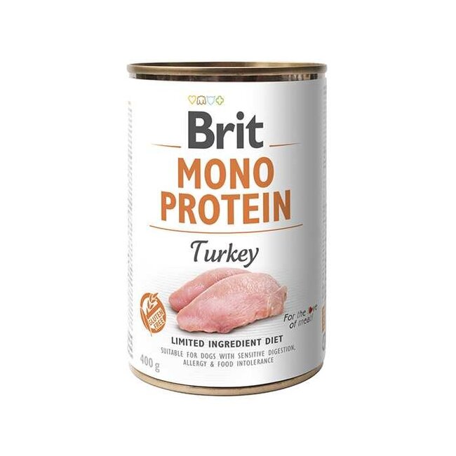 Brit Mono Protein Turkey 6 x 400 gram