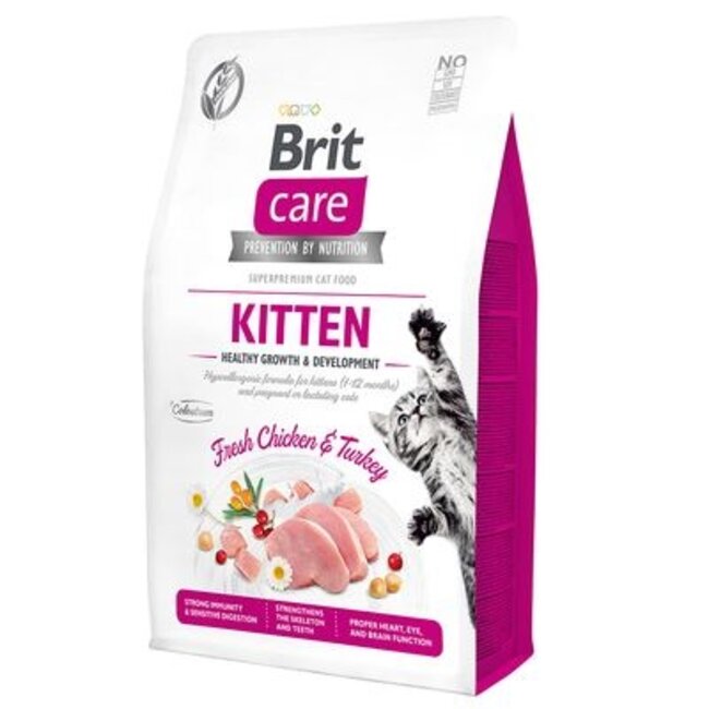 Brit Care Cat - Grain Free Kitten Healthy Growth & Development