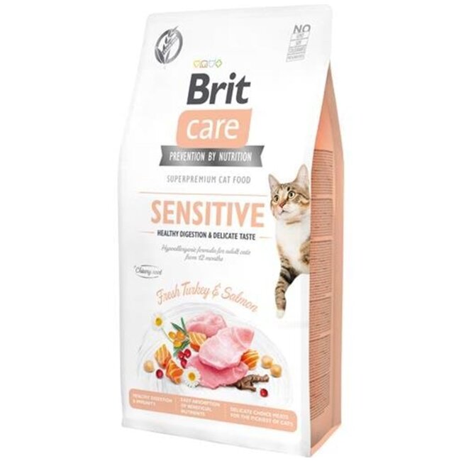 Brit Care Cat - Grain Free Sensitive Healthy Digestion & Delicate Taste