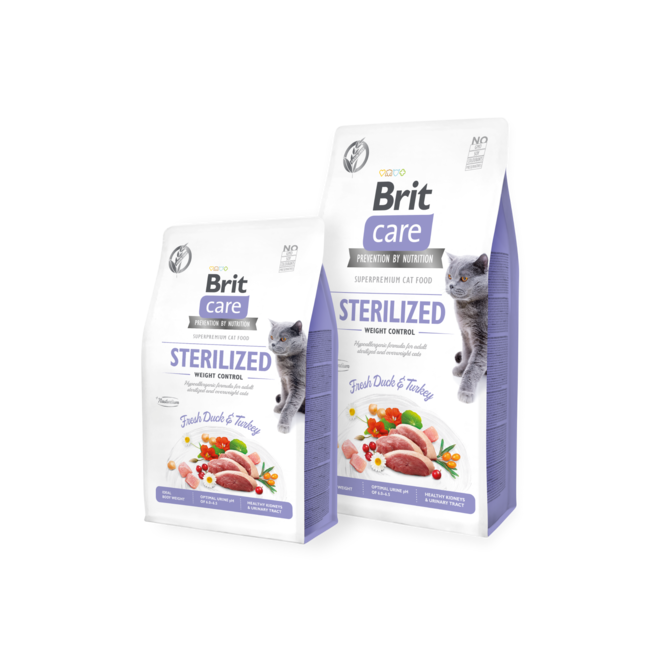 Brit Care Cat - Grain-Free Sterilized Weight Control