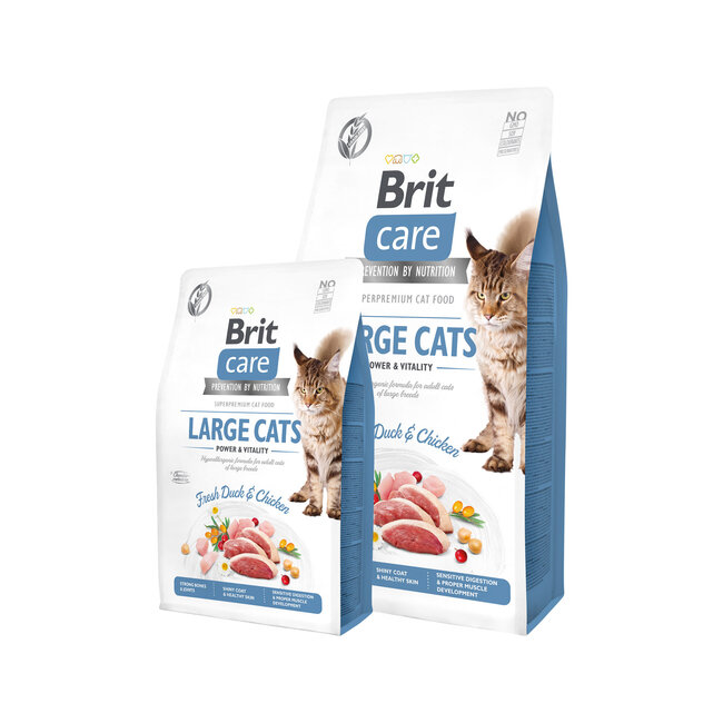 Brit Care Cat - Grain-Free Large cats Power & Vitality